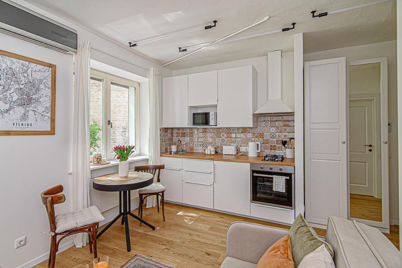 Cozy Studio In The Heart Of Vilnius Old Town ภายนอก รูปภาพ
